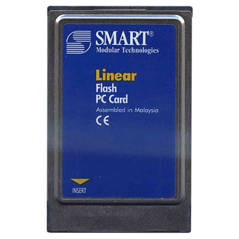 smart linear flash pc card|pcmcia linear flash card.